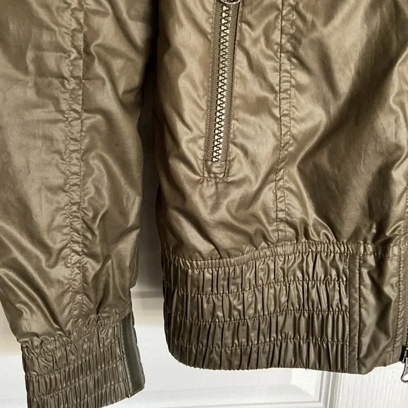 Mackage Perla Packable Rain Jacket - Olive - Picture 4 of 16